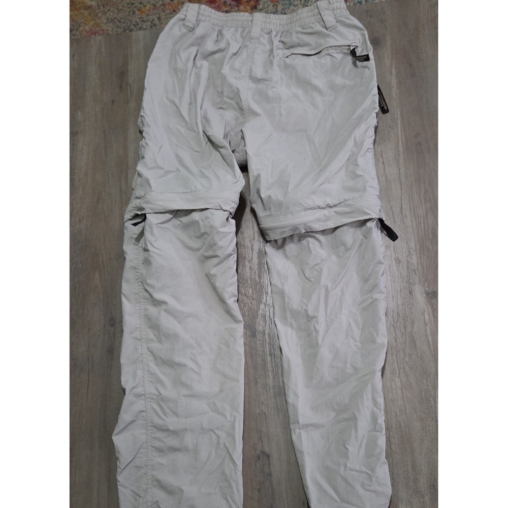 Magellan Sportswear Khaki Full Zip Pants Shorts Tourmament Lightweight Men S